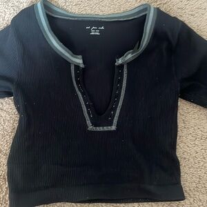 Out from under Go for gold top in black! super cute+flattering. worn 3 times